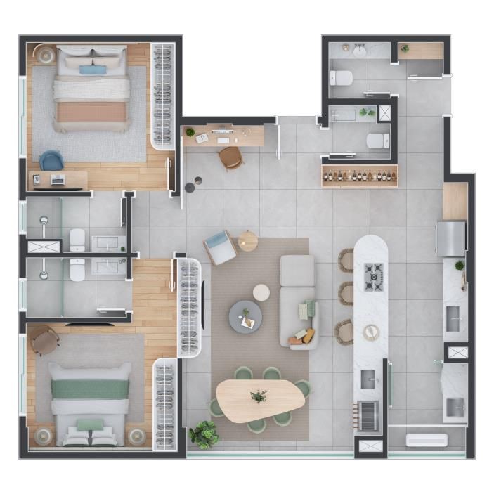 Apartamento, 68 m² - Foto 22