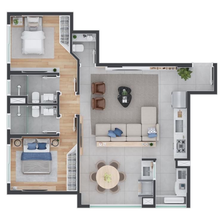 Apartamento, 68 m² - Foto 29