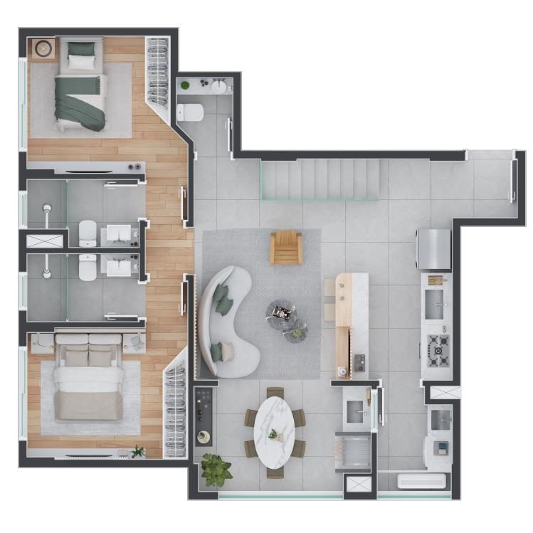 Apartamento, 68 m² - Foto 31